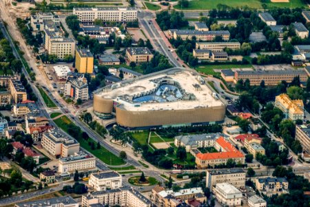 Aerial Photography Urban Area City Birds Eye View photo