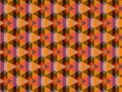 Pattern Orange Textile Design photo