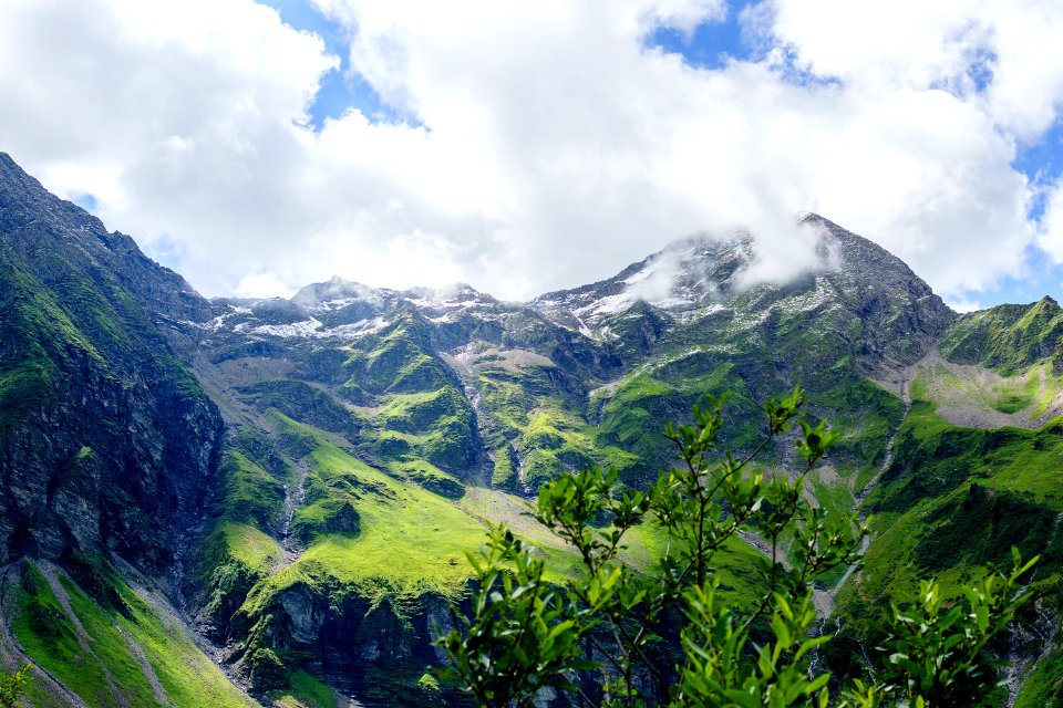 Highland Mountainous Landforms Nature Mountain
