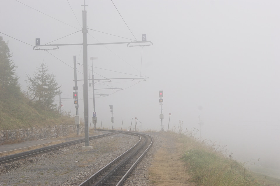 Fog signal mast jungfrau railway