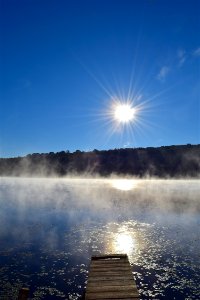 Sky Reflection Water Morning photo