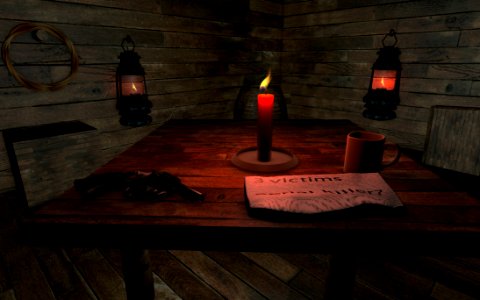 Light Table Lighting Darkness