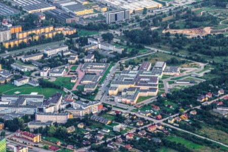 Aerial Photography Urban Area Birds Eye View City photo