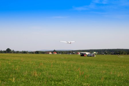 Grassland Sky Field Plain