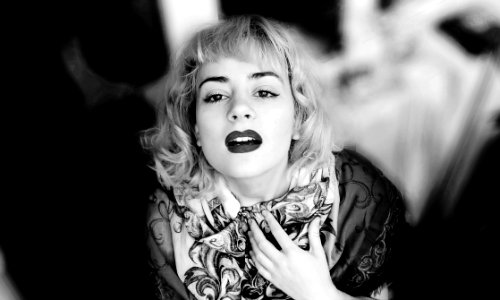 Black Photograph Facial Expression Black And White