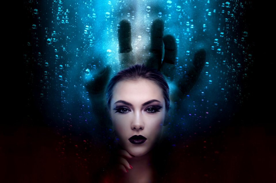 Beauty Underwater Darkness Water