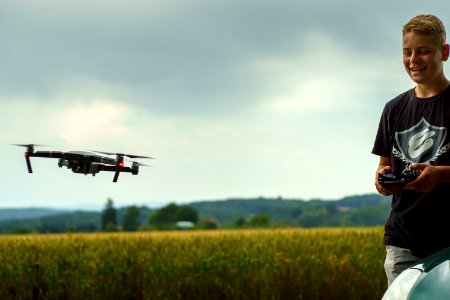 Sky Vehicle Grass Airplane photo