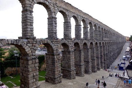Aqueduct Bridge Historic Site Ancient Roman Architecture photo