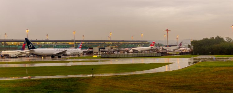 Airline Aviation Wide Body Aircraft Sky photo