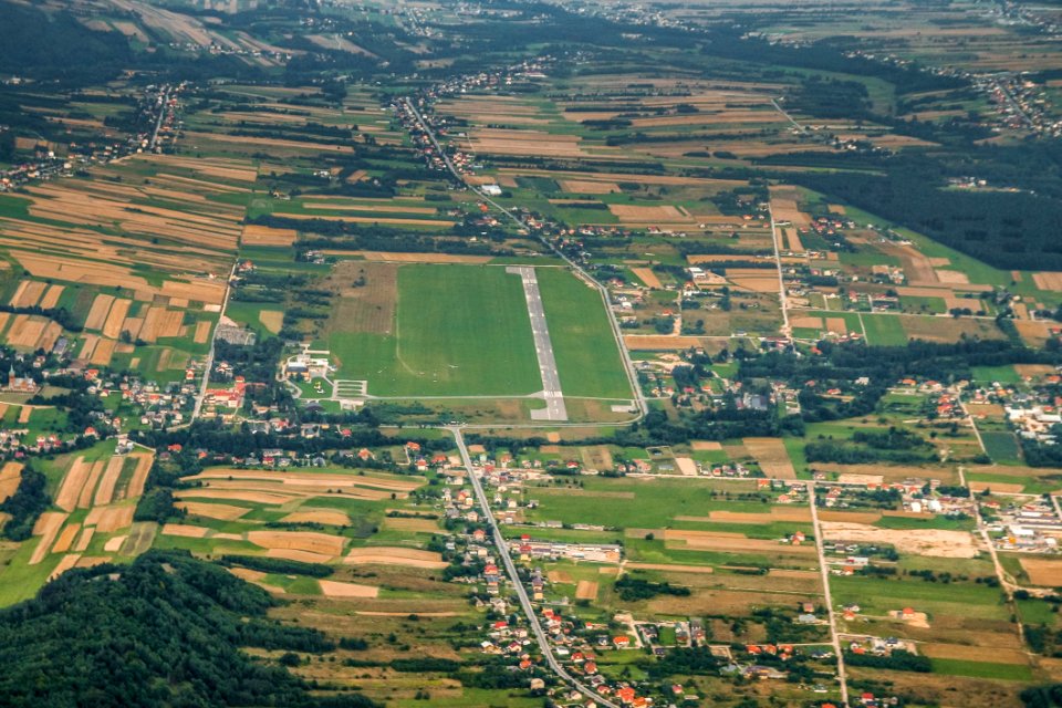 Aerial Photography Birds Eye View Suburb Urban Area
