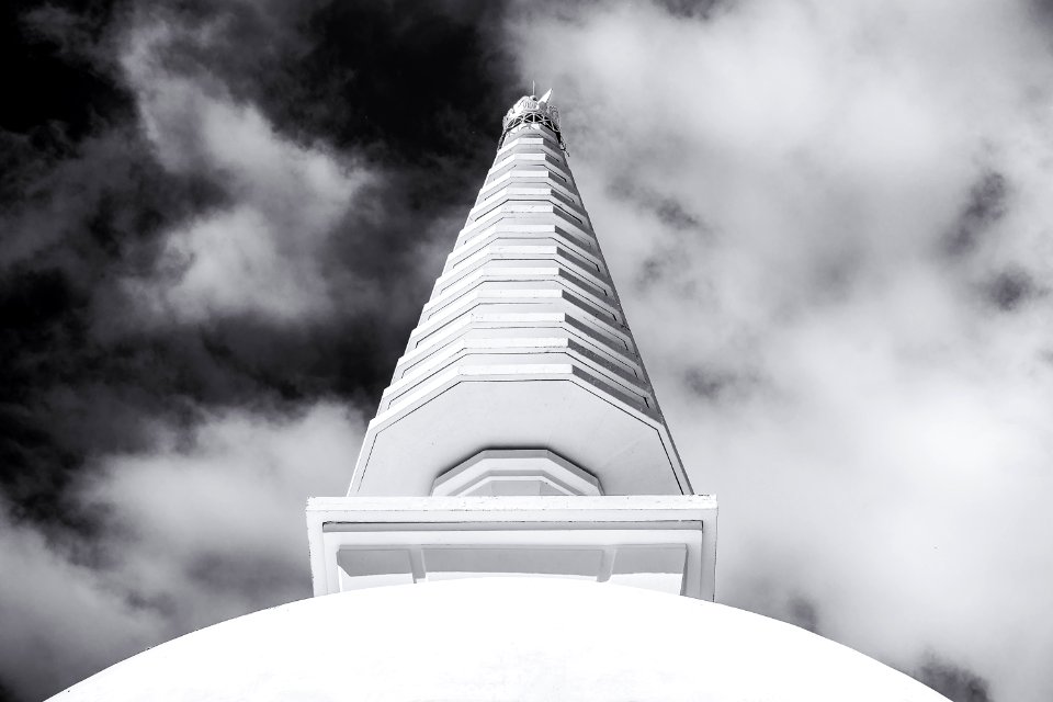 Grayscale Photo Of Building