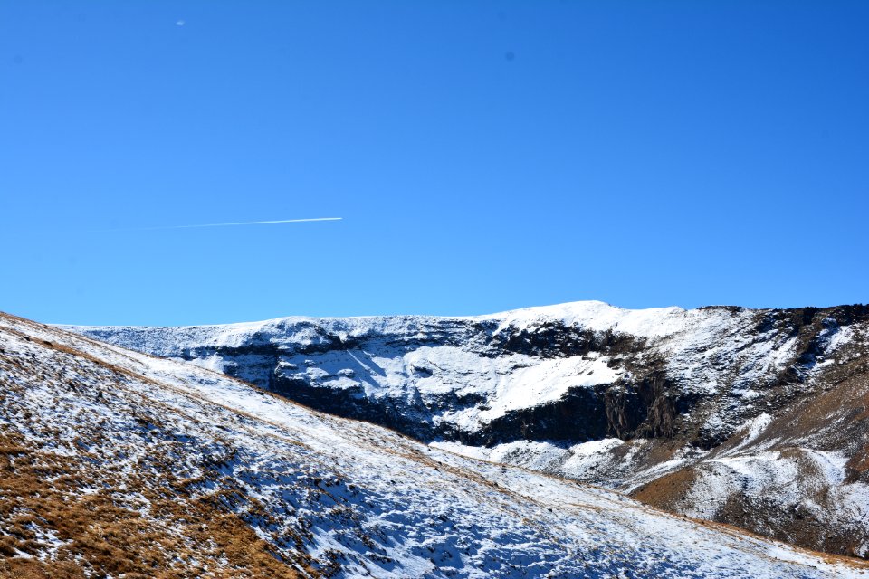 Sky Mountainous Landforms Snow Mountain photo