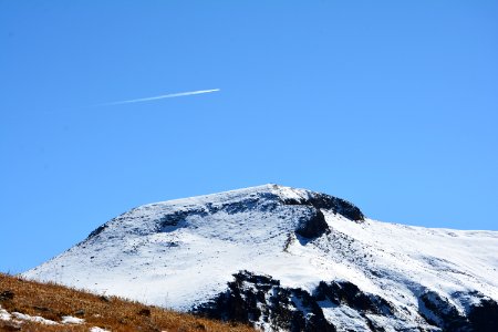 Mountainous Landforms Sky Mountain Range Mountain photo