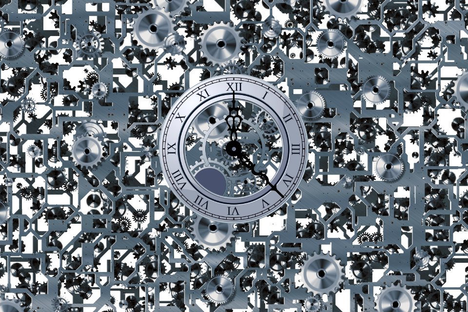 Black And White Font Metal Wheel