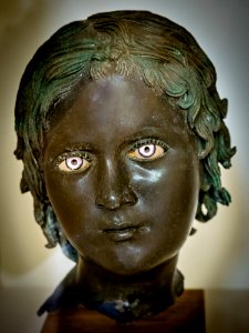 Sculpture Face Head Statue photo