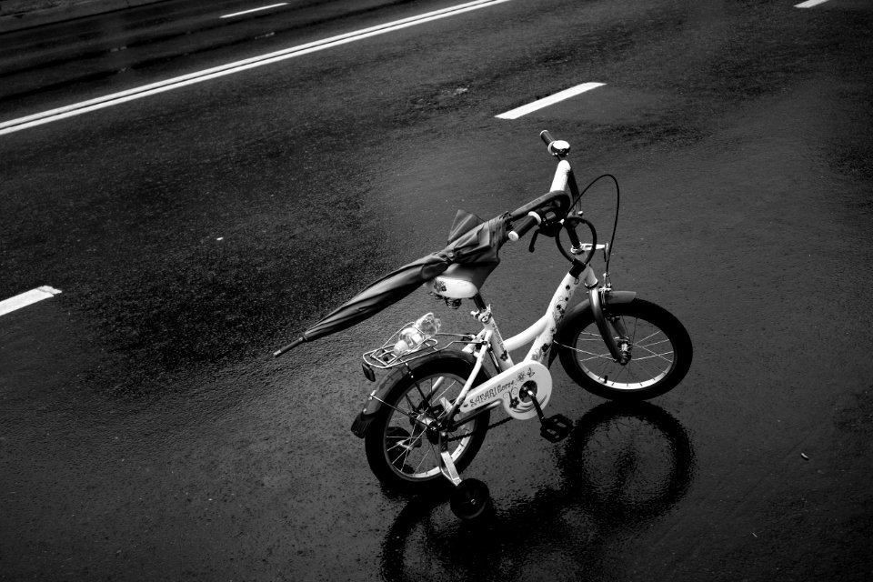 Land Vehicle Black And White Bicycle Motor Vehicle