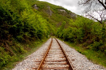 Track Transport Path Rail Transport photo