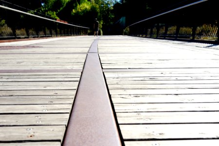 Path Wood Walkway Line