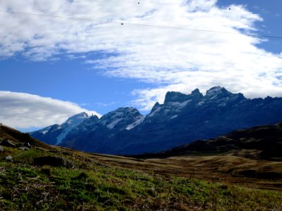 Highland Sky Mountainous Landforms Ridge photo