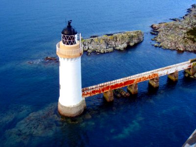 Lighthouse Promontory Tower Sea photo