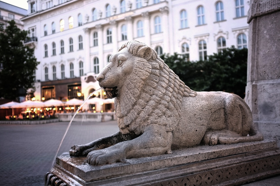 Gargoyle architecture budapest