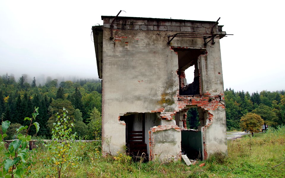 Rural Area House Facade Building