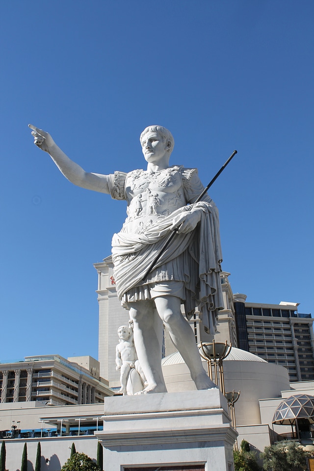 Stone figure sculpture monument