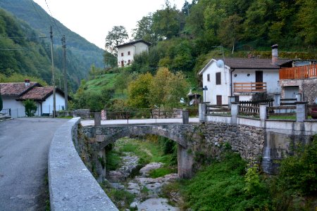 Village Town Mountain Village Mountain Range photo