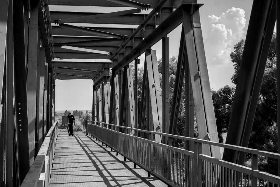 Black And White Landmark Monochrome Photography Structure