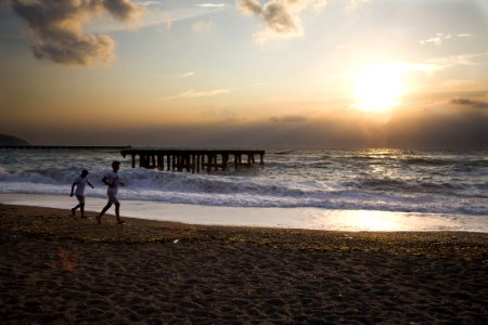 Sea Beach Sky Horizon photo