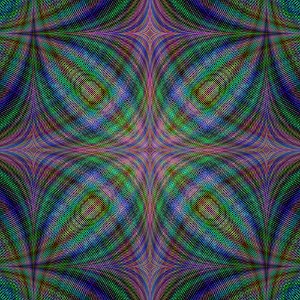 Pattern Purple Kaleidoscope Psychedelic Art photo