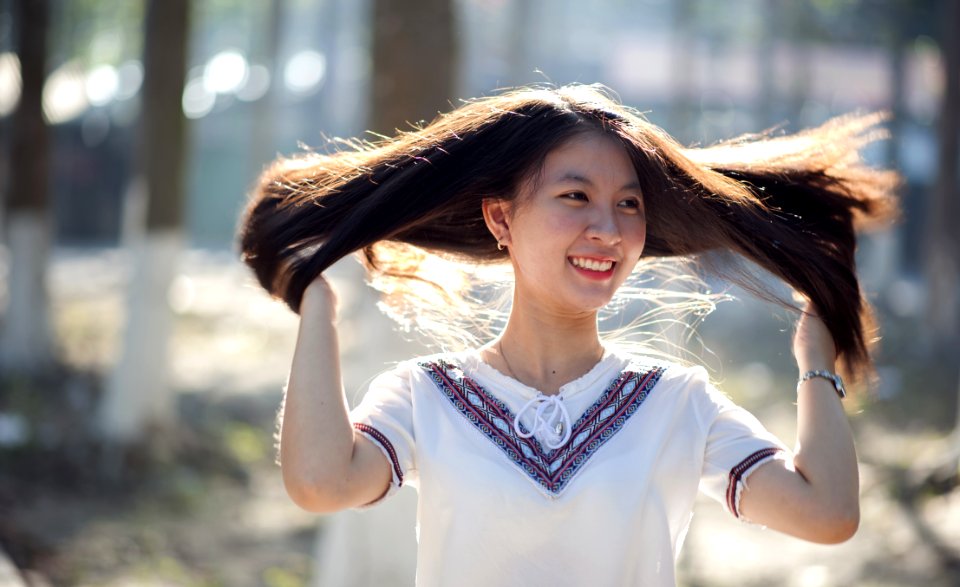 Close-Up Photography Of A Smiling Woman