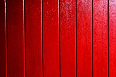 Red Wooden Surface