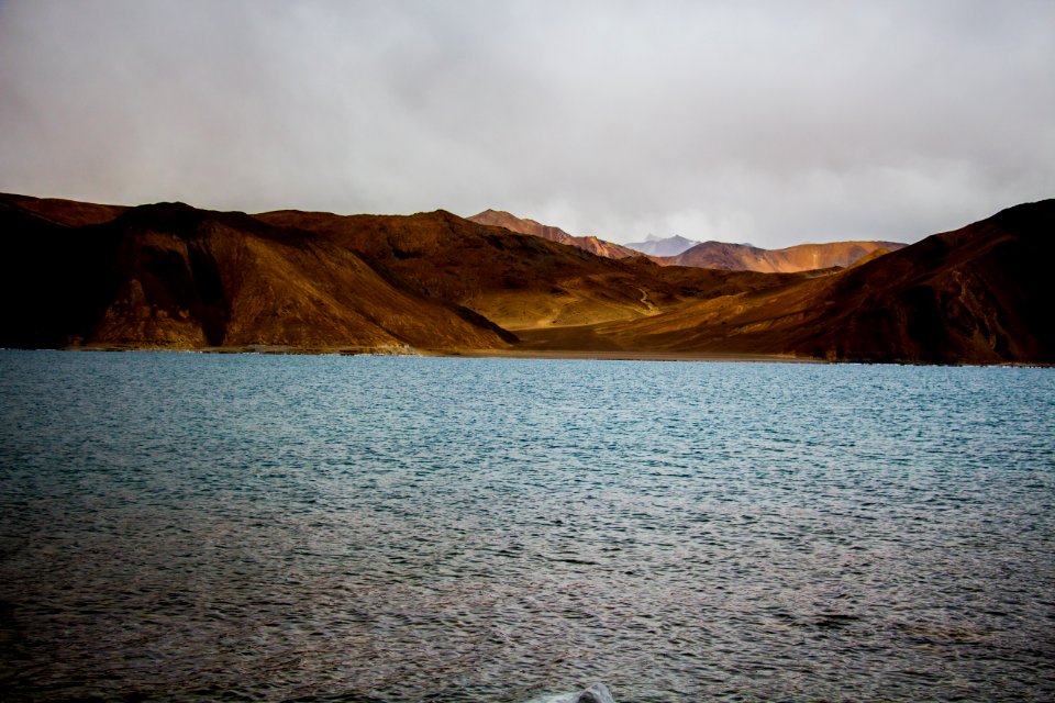 Photo Of Mountains Near The Sea