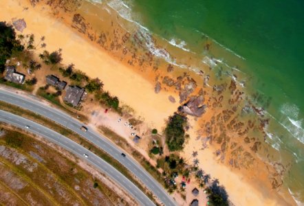 Aerial View Photography Of Beach photo