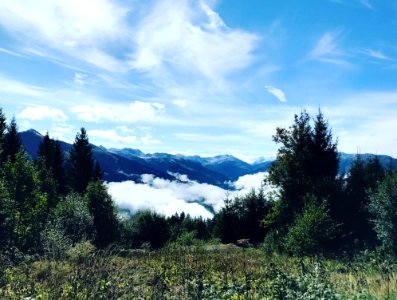 Sky Wilderness Mountainous Landforms Cloud photo