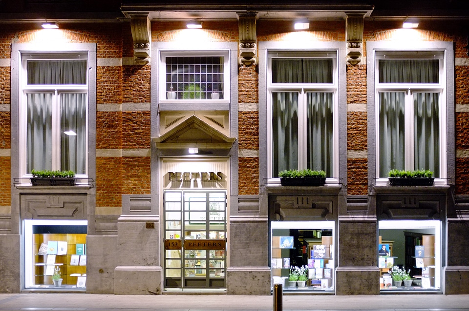 Window the façade of the architecture