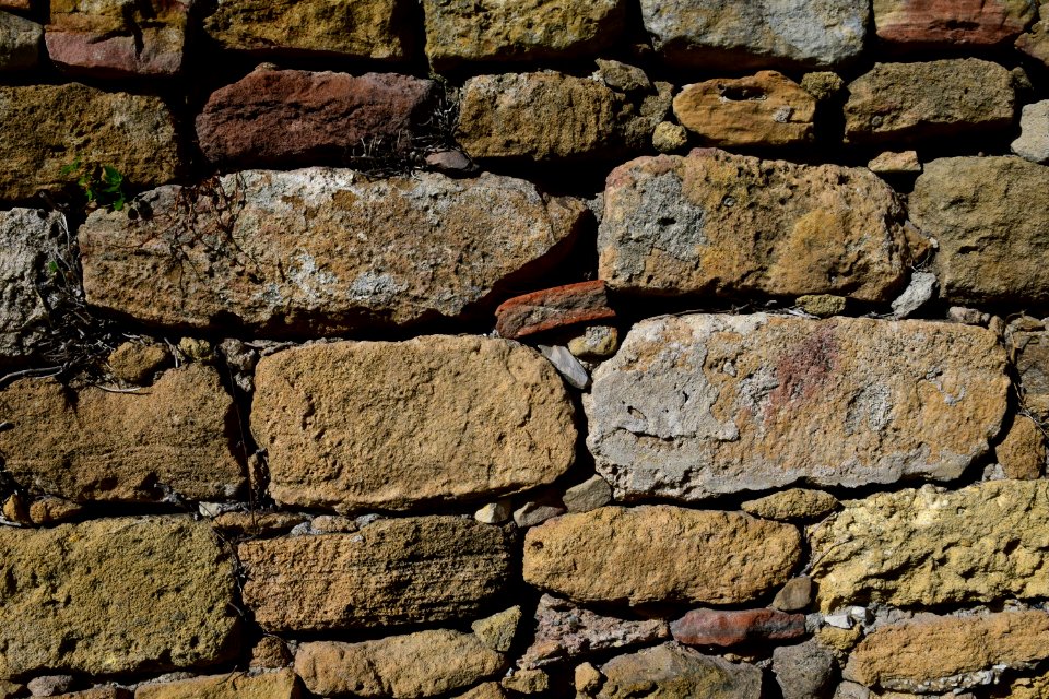 Wall Stone Wall Rock Cobblestone