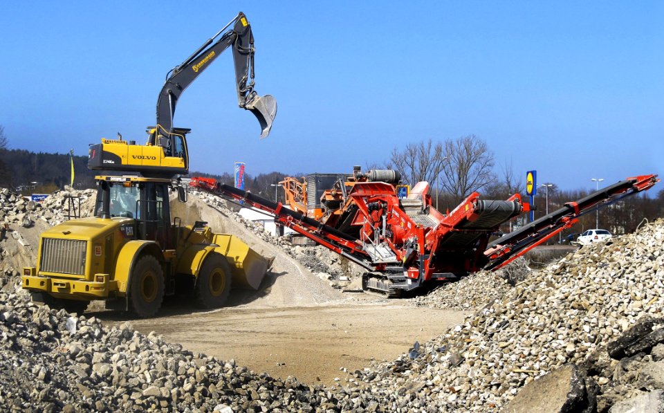 Soil Construction Equipment Rubble Machine