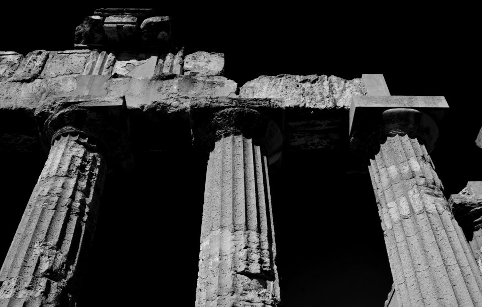 Black And White Landmark Monochrome Photography Column