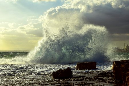 Sea Wave Body Of Water Sky