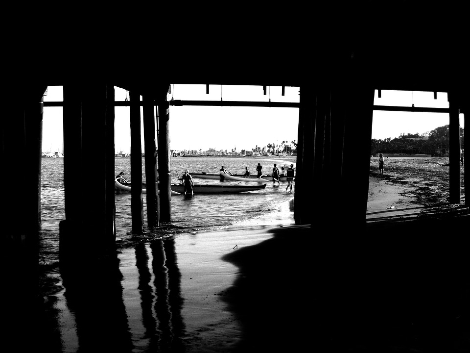 Beach pacific ocean water