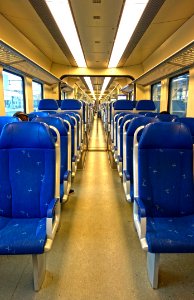 Blue Passenger Transport Public Transport photo