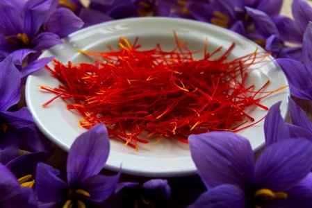 Spice Flower Saffron Petal photo