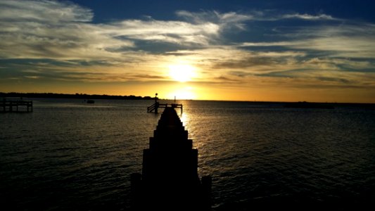 Sea Horizon Sky Sunset