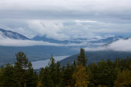 Ridge Highland Wilderness Cloud photo