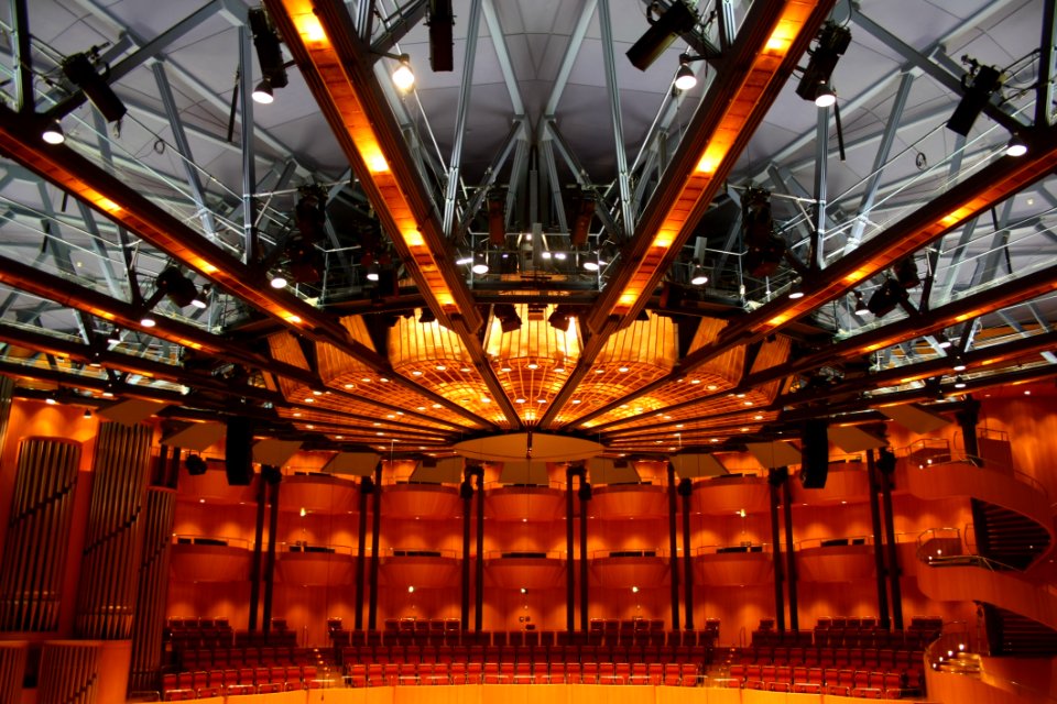 Performing Arts Center Theatre Auditorium Symmetry