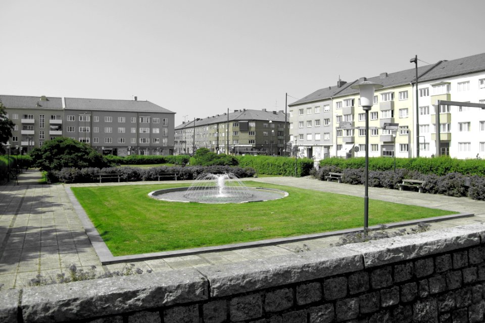 Grass Residential Area Neighbourhood Campus