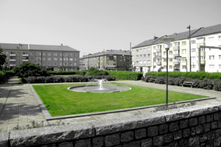 Grass Residential Area Neighbourhood Campus