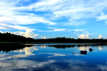 Reflection Sky Water Nature photo